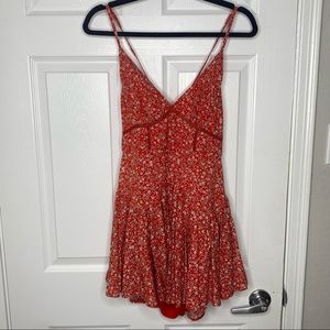 Princess Polly Floral Cross Back ROMPER